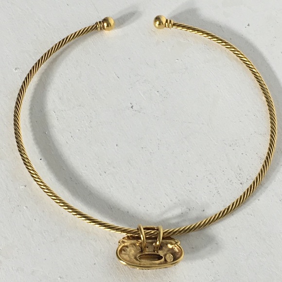 Vintage Premier Designs Choker Gold Tone Necklace - Picture 2 of 11